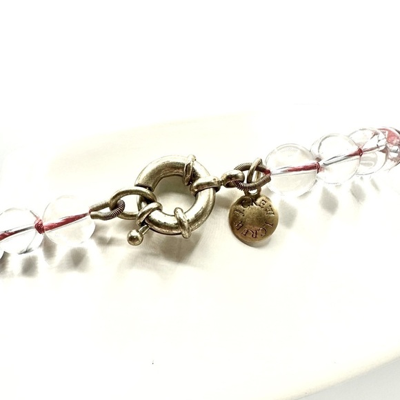 J. Crew Nautical Seahorse Glass Bead Long‎ Charm Necklace - Picture 6 of 8